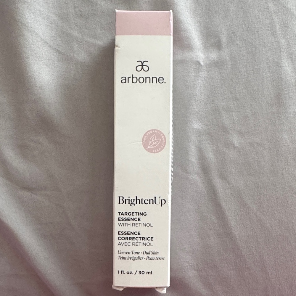 Arbonne BrightenUp Essence in White and Pink